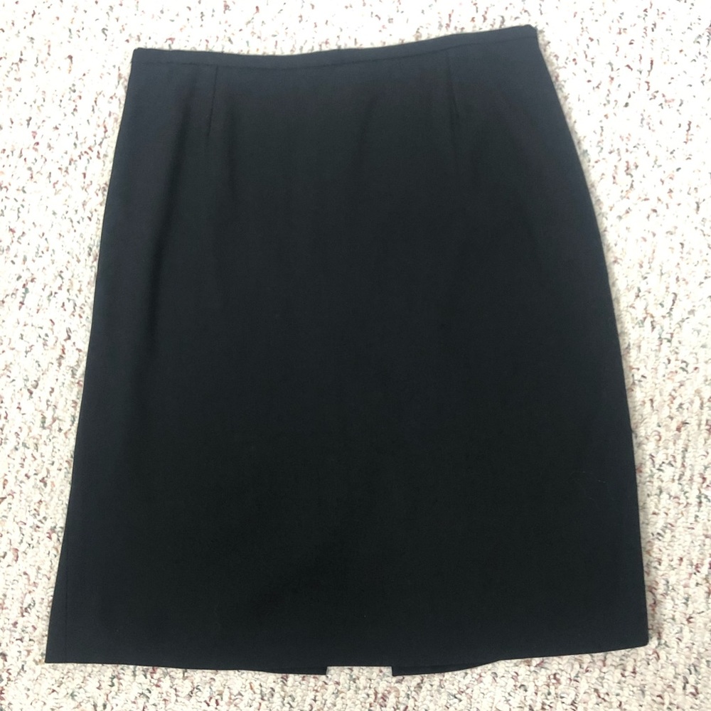 Armani Collezioni Black Pencil Skirt